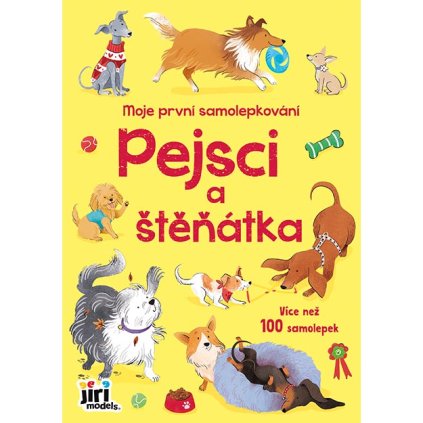 Moje první samolepkování Pejsci a štěňátka  Jiri Models
