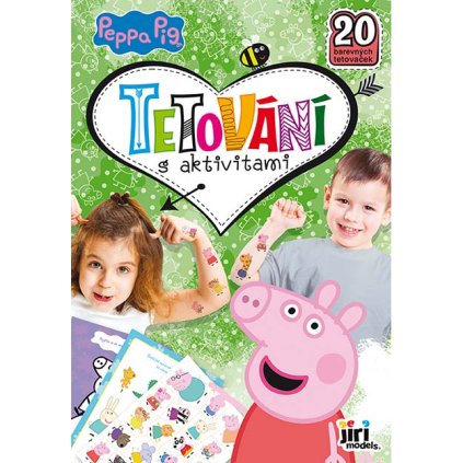 Tetování s aktivitami Prasátko Peppa Jiri Models