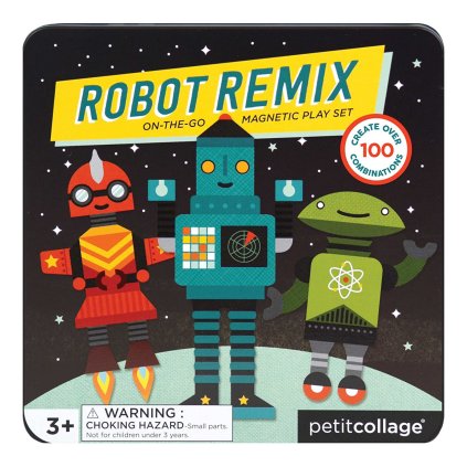 Magnetická hra Roboti | Petit Collage