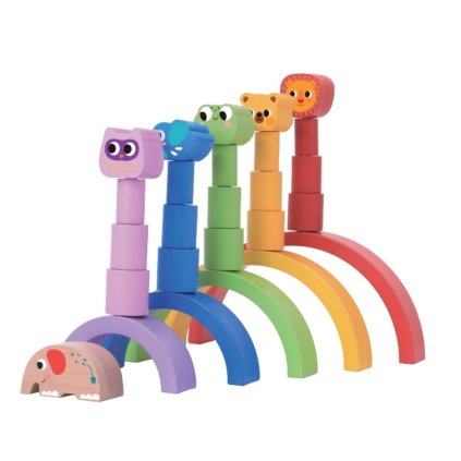 Balanční duha se zvířátky | 2Kids Toys