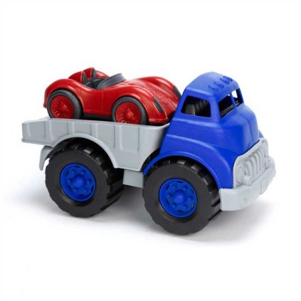 Nákladní auto se závodním autem | Green Toys