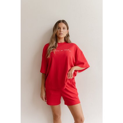 Womens You Are So Loved Tee - Wine