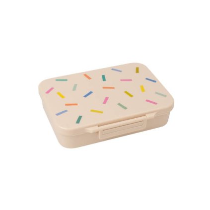 Tritanový bento box na oběd s konfetami pro děti | The Cotton Cloud