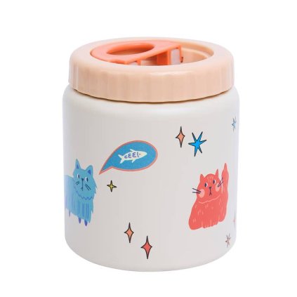 Dětská termoska Meowtiful Cats 500ml | The Cotton Cloud