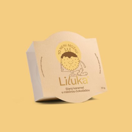 Královna Liluk - liluka slaný karamel a sušenka mléčná 82g