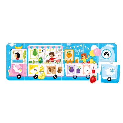 Food Truck puzzle 2+ | Banana Panda