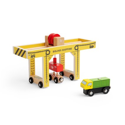 Dřevěný Portálový jeřáb | Bigjigs Rail
