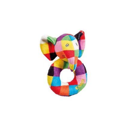 Chrastítko kroužek Elmer | Rainbow