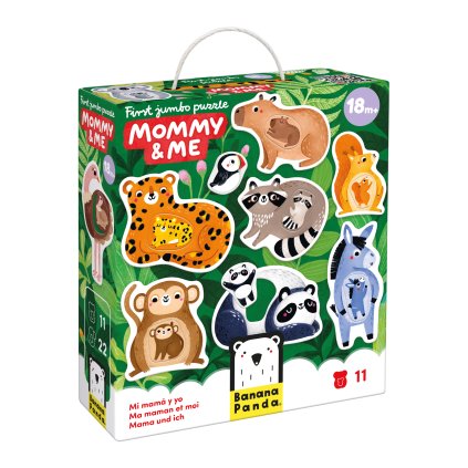 Mommy & Me první jumbo puzzle 18m+ | Banana Panda
