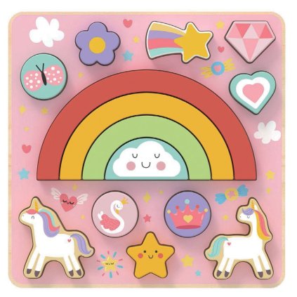 Balanční puzzle Unicorn 2 v 1 | 2Kids Toys