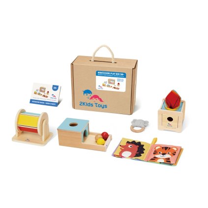 Montessori set hraček pro nejmenší 5m+ | 2Kids Toys