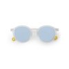 Dětské oválné sluneční brýle Classic - Olivio / Jellyfish White | Olivio & Co