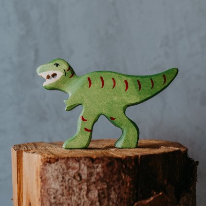 holztiger drevena hracka tyrannosaurus rex