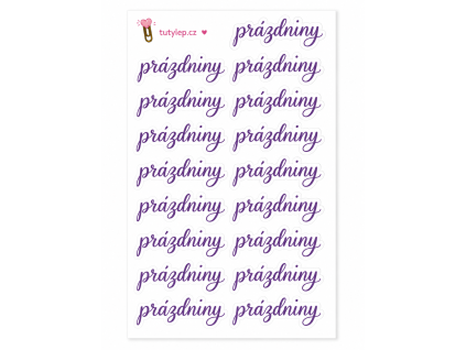 prázdniny