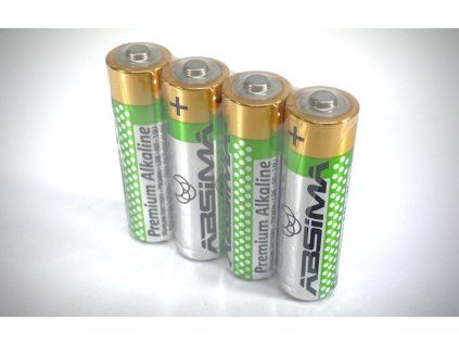 Absima AA alkaline batteries 1.5V, pack of 4