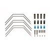 Tamiya 54514 XV-01/XV-02 STABILIZER SET (FRONT & REAR)