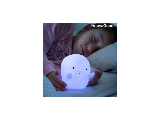 vyrp12 6710barevna led lampa ve tvaru ducha glowy innovagoods 104139