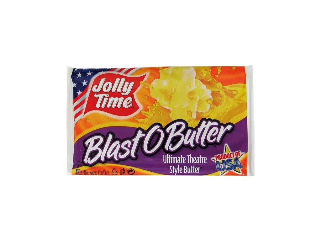 Jolly Time Popcorn Blast O Butter 100g
