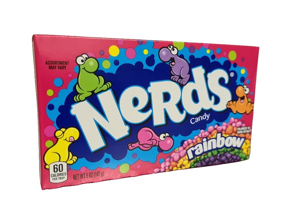 Mini bonbons multicolores, Wonka Nerds (141 g)