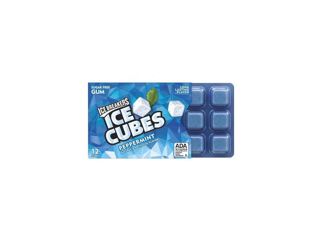 Ice Breakers Ice Cubes Peppermint Blister 28g