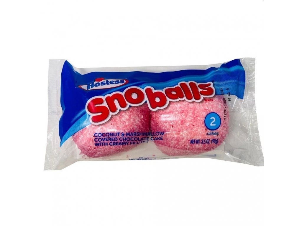 Hostess SnoBalls Pink 99g Tuzexovky.cz