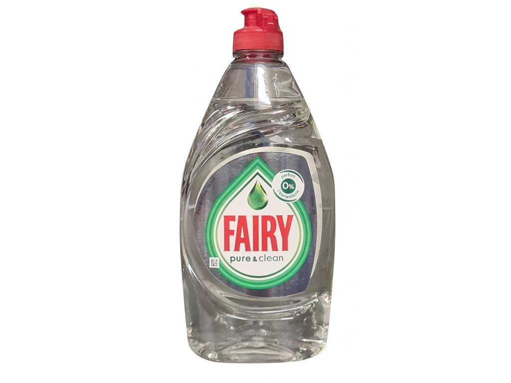 Fairy pure & clean prostředek na mytí nádobí 450ml
