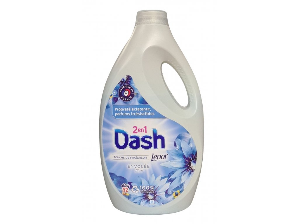 Dash 2en1 Envolee D'air prací gel 52 dávek 2,6l