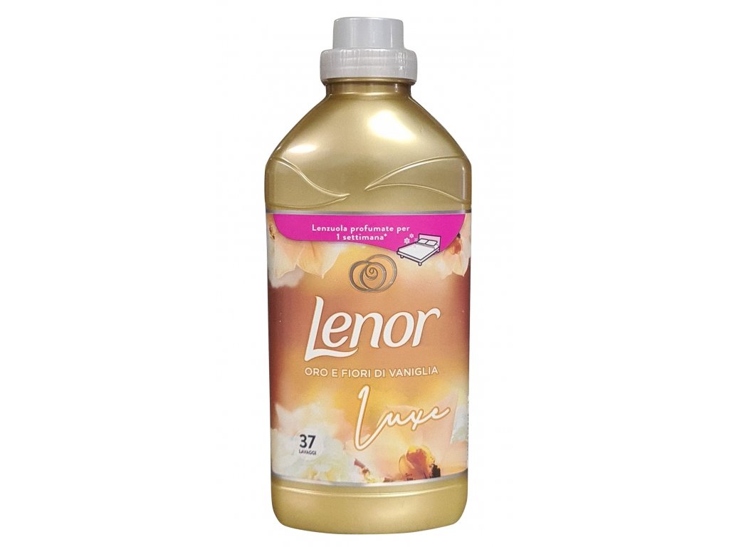 Lenor Oro & Fiori di Vaniglia (zlaté a vanilkové květy) aviváž 37 dávek 925ml