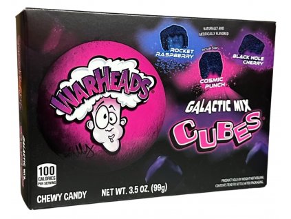 Warheads Galactic Mix Cubes 99g