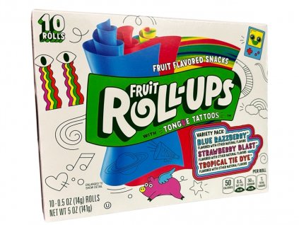 Fruit Roll Ups Strawberry Blast 10 kusů 141g