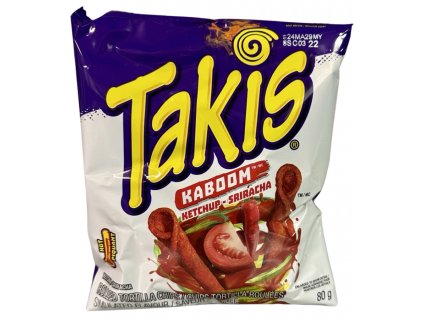 Takis Kaboom Ketchup Sriracha 80g