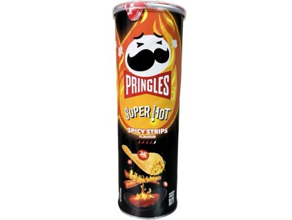 Pringles Super Hot Spicy Strips 110g