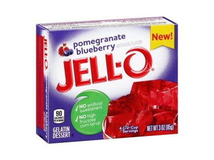 Jello Pomegranate Blueberry 85g