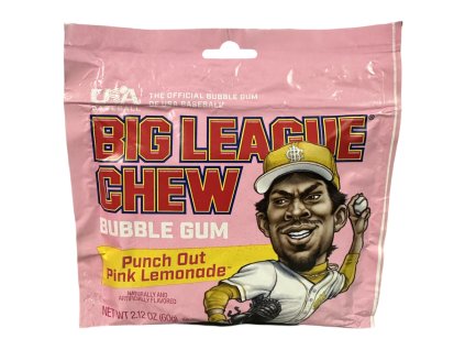 Big League Chew Bubble Gum Pink Lemonade 60g