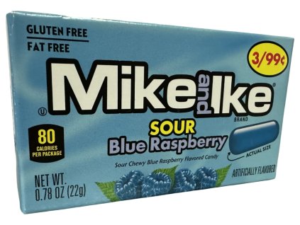 Mike & Ike Sour Blue Raspberry 22g