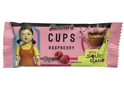 Yummer's Squid Game Cups Raspberry 40g