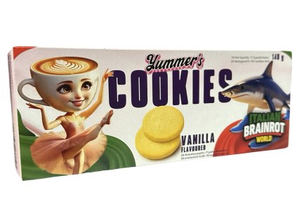 Yummer's Cookies Italian Branrot World Vanilla 140g