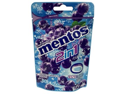 Mentos 2in1 Grape Soda Flavor 45g