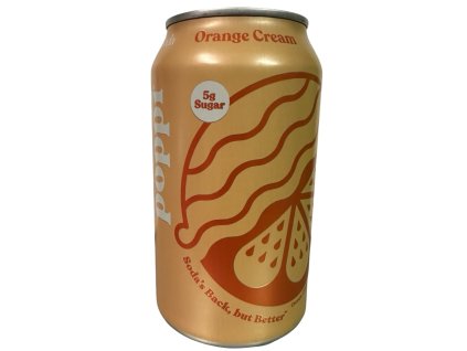 Poppi Orange Cream 355ml
