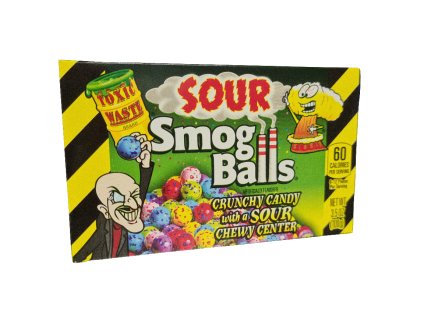 Toxic Waste Smog Sour Balls box 85g