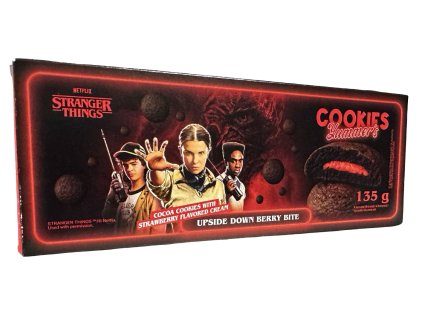 Yummer's Cookies Stranger Things Cocoa Cookies with Strawberry Cream 135g