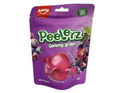 Amos Peelerz Gummy Grape 65g