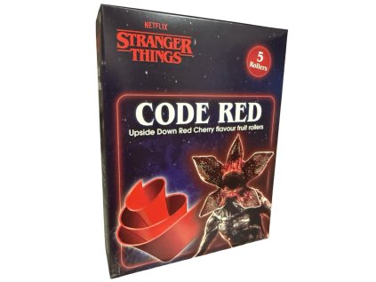 Stranger Things Code Red Upside Down Red Cherry Fruit Rollers 60g