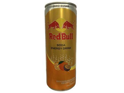 Red Bull Passion Orange Fruit Zero Sugar 250ml