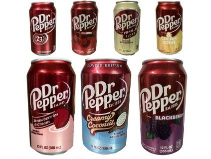 Dr Pepper mix (7x 355ml)