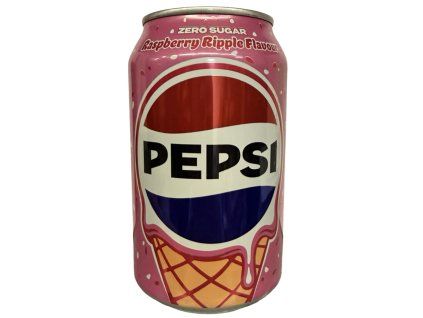 Pepsi Zero Sugar Raspberry Ripple Flavour 330ml