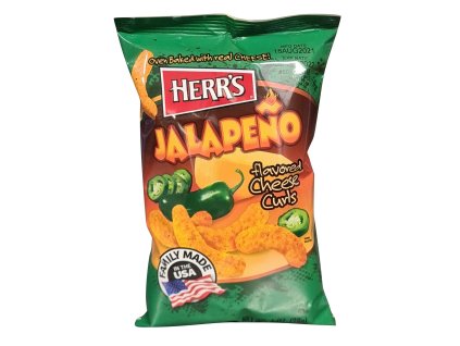 Herr's Jalapeno Poppers Cheese Curls 28g