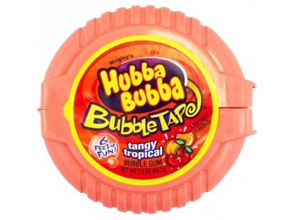 Hubba Bubba Tape Tangy Tropical 56,7g