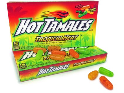 Hot Tamales Tropical Heat Theatre Box 142g