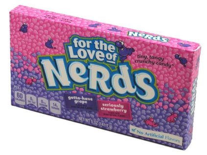 Wonka Nerds Strawberry & Grape Theatre Box 142g
